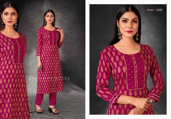 Alishka Silkberry Rayon Jacquard Silk Kurti With Bottom Collection